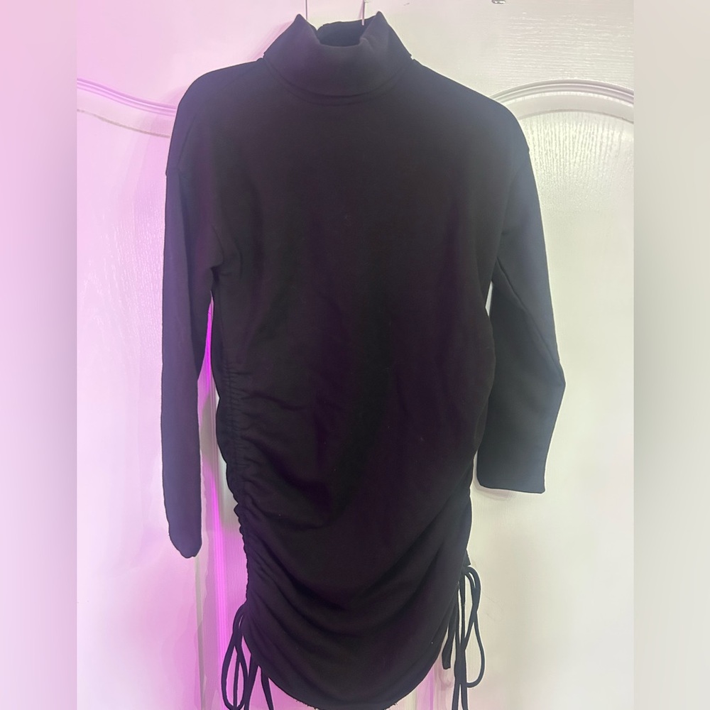 NWT Black Turtleneck dress PLT